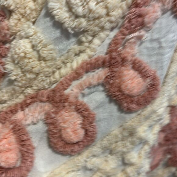 Canyon Group Elegant Cream and Pink Textured Women's Jacket, S - Picture 9 of 10